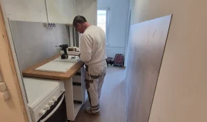 Konyhafelújítás folyamatban.